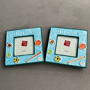 Two Russ Ceramic frames